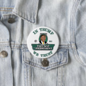 Im Trumpf vertrauen wir Button (Beispiel)