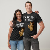 I'm Trying My Funny Crying Cat Meme Men Women Kids T-Shirt (Unisex)