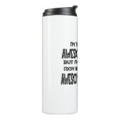 I'm Trying To Be Awesome Today But I'm Exhausted Thermosbecher (Nach links gedreht)