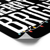 I'm Trying To Feel Merry And Bright Xmas Matching  Poster (Ecke)