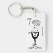 IM ÜBERFLOWENDER Schlüsselanhänger (Vorderseite)