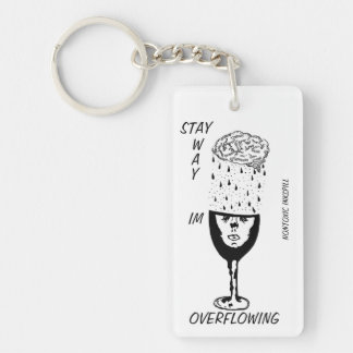 IM ÜBERFLOWENDER Schlüsselanhänger