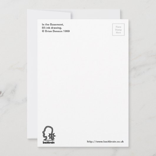 Im Untergeschoss: (Rückseite)