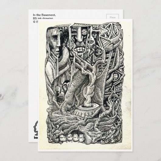 Im Untergeschoss: (Vorne/Hinten)