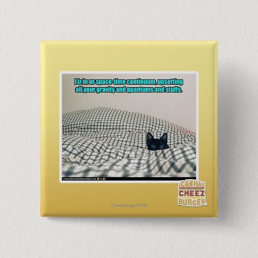 Im ur Raum-Zeit-Kontinuum Button (Vorderseite)