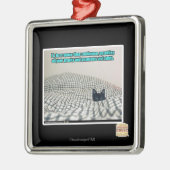 Im ur Raum-Zeit-Kontinuum Ornament Aus Metall (Links)