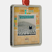 Im ur Raum-Zeit-Kontinuum Ornament Aus Metall (Rechts)