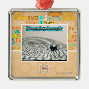 Im ur Raum-Zeit-Kontinuum Ornament Aus Metall