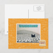 Im ur Raum-Zeit-Kontinuum Postkarte (Vorne/Hinten)