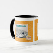 Im ur Raum-Zeit-Kontinuum Tasse (Vorderseite Links)