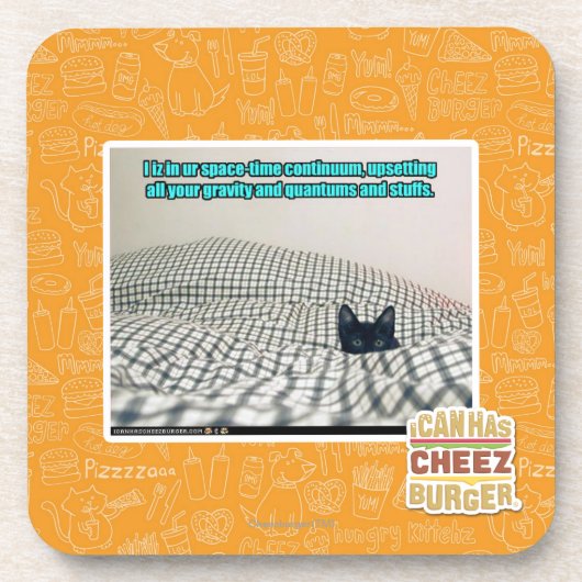 Im ur Raum-Zeit-Kontinuum Untersetzer (Vorderseite)