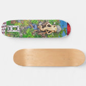 Im Vallely of VCJ Elephantz (eine Lazer-Show) Skateboard (Horizontal)