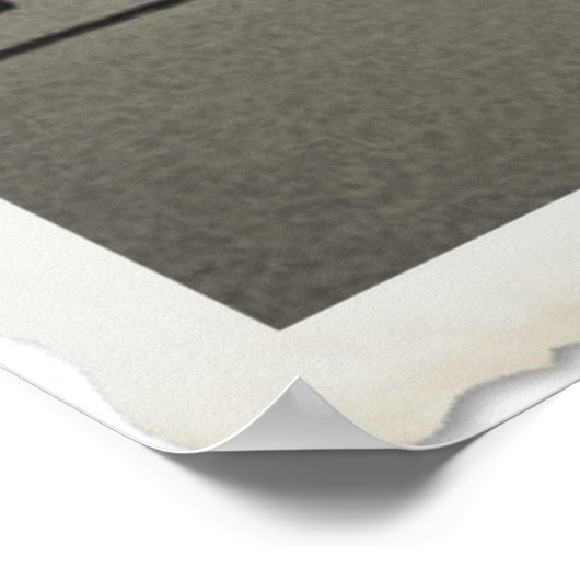 im Verkehr Poster (Ecke)