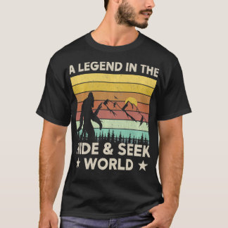 Im Versteckspiel Welt Retro Vintage T-Shirt