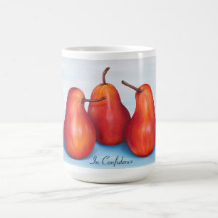 "Im Vertrauen" Birnen-Tasse Kaffeetasse