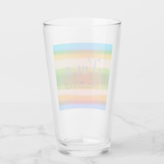 im Vertrauen Glas (Rückseite)