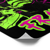 I'm Very Frank Funny Frankenstein Halloween Costum Poster (Ecke)