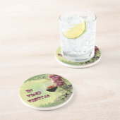 Im Vino Veritas Getränkeuntersetzer (Seite)