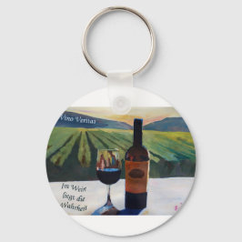 Im Vino Veritas - Im Wein III die. Schlüsselanhänger