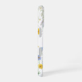 Im Vollblut - Personalisierte Wildblume iPhone 16 Hülle (Rechte Seite)
