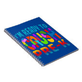 im Vorfeld-k-Notizbuch Notizblock (Rechte Seite)