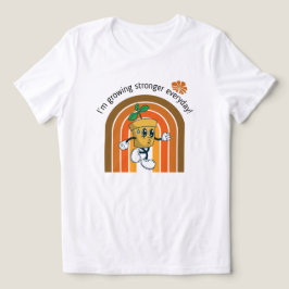 im Wachsen stärkerer Alltag Cartoon Pflanze Tri-Blend Shirt