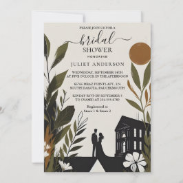 Im wahrsten Sinne des Wortes 70er 80er Courthouse  Einladung