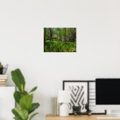 im Wald am Fort, der einen Staat Park Poster (Heimbüro)