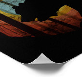 IM WALD DER WÄLDER VINTAG POSTER (Ecke)