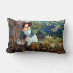 Im Wald eingeschlafen (von Arthur Hughes) Lendenkissen