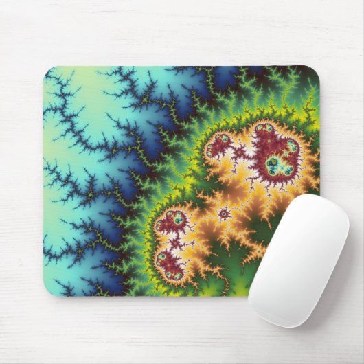 Im Wald - Fraktal Mousepad (Mit Mouse)