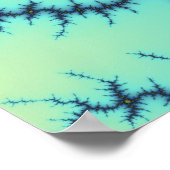 Im Wald - Fraktal Poster (Ecke)