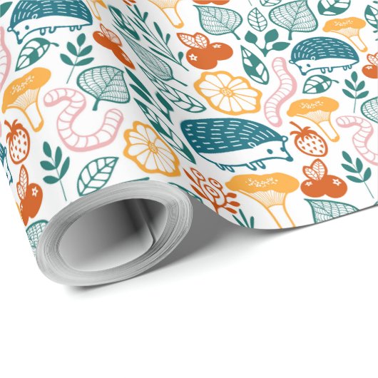 Im Wald Geschenkpapier (Rolleneckpunkt)