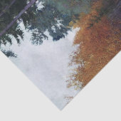 Im Wald im Herbst von Isaac Levitan Seidenpapier (Ausschnitt)