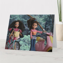 Im Wald mit meiner großen Schwester Karte