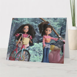 Im Wald mit meiner großen Schwester Karte