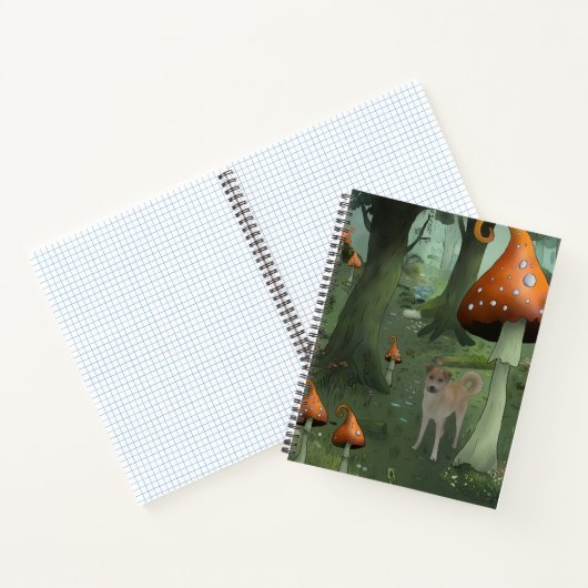 Im wald notizblock (Innenseite)