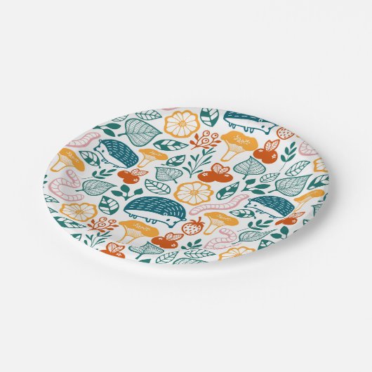 Im Wald Pappteller (Schrägansicht)