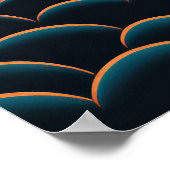 Im Wald Pilzplakat Poster (Ecke)