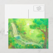 im Wald Postkarte (Vorne/Hinten)