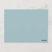 Im Wald, Postkarte (Rückseite)