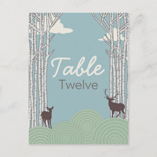 Im Wald, Postkarte (Vorderseite)