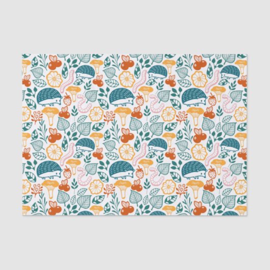 Im Wald Seidenpapier (Vorderseite)