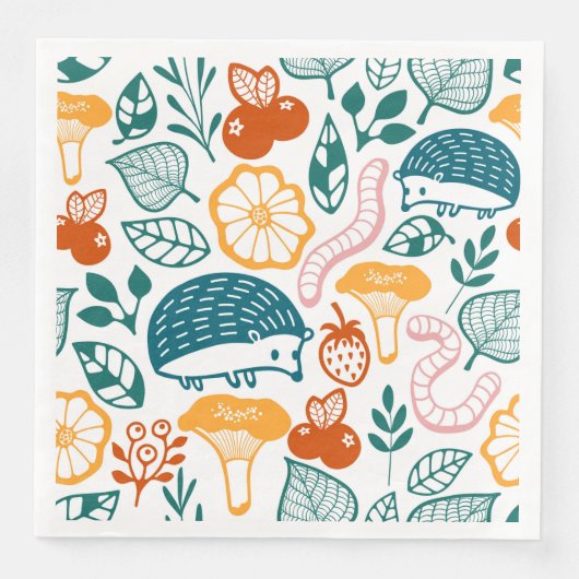 Im Wald Serviette (Vorderseite)