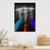 IM WALD - UFO POSTER (Küche)