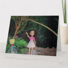 Im Wald, um sich mit meiner Schwester zu treffen Karte