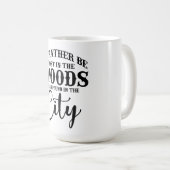 im Wald verloren Kaffeetasse (VorderseiteRechts)