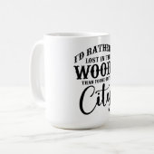 im Wald verloren Kaffeetasse (Vorderseite Links)