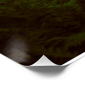 Im Wald verloren Poster (Ecke)