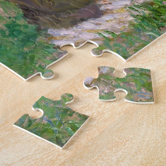 Im Wald von Giverny Monet Fine Art Puzzle (Seite)